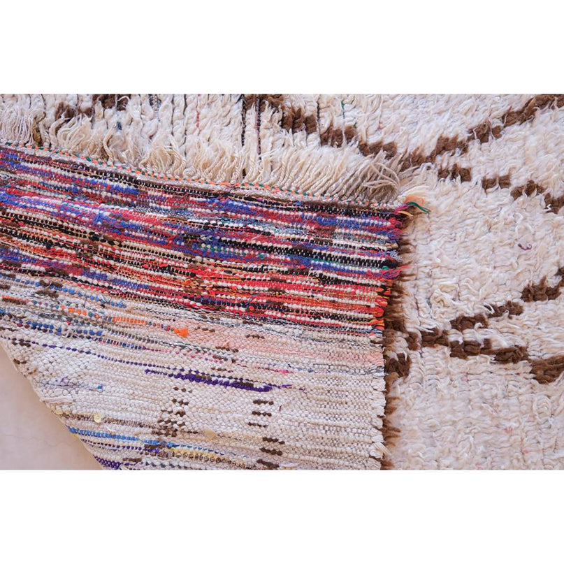 Zuiver wollen Marokkaans Berber-tapijt 98 x 278 cm
