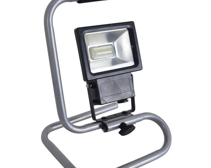 LED Outer Light "Baro" gemaakt van metaal en glas in het zwart, met geïntegreerde LED