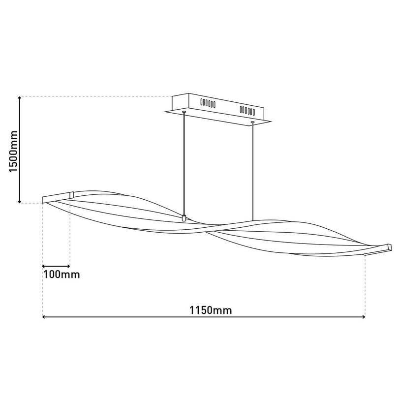 LED hanglamp "Nina"