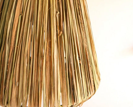Lampenkap Plafondlamp Pendel rond ENDAH gemaakt van Raffia