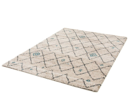 Dikke en comfortabele ruige tapijt etnische stijl diamant