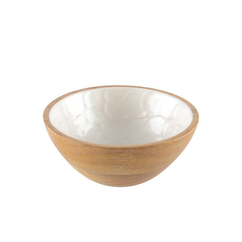 Houten parelwit mangaker 18 cm houten parel