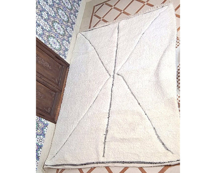 Authentiek Berber tapijt in Beni Mellal wol 227 x 300 cm