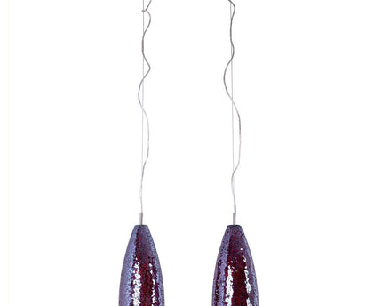 Glazen hanglamp 2 FLG. "Individu"