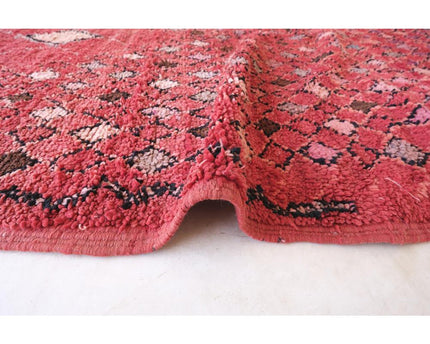 Vintage wollen Berberkleed 192 x 366 cm