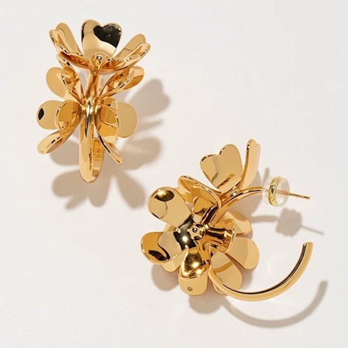 Dynamische levendige bloemblaadjes Hoopoorbellen