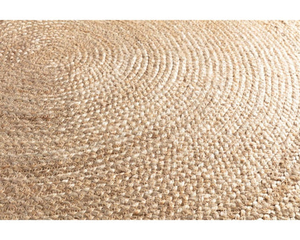 Rond vloerkleed NATURA van naturel jute