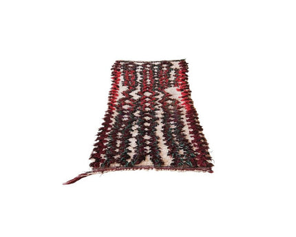 Zuiver wollen Marokkaans Berber-tapijt 74 x 164 cm