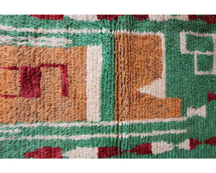 Zuiver wollen Marokkaans Berber halkleed 84 x 388 cm