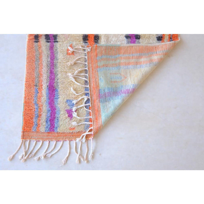 Eigentijds Berberwollen vloerkleed Boujaad 140 x 212 cm