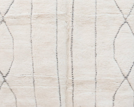 Zuiver wollen Marokkaans Berberkleed 203 x 289 cm
