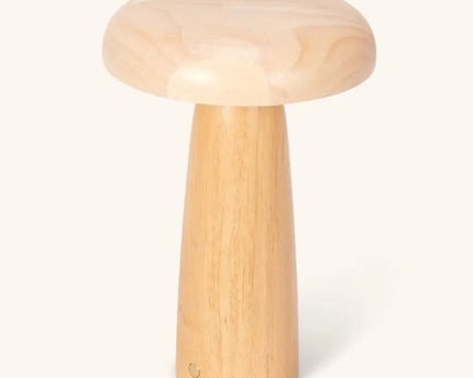 Lennart Houten Tafellamp – Oplaadbare, dimbare en draadloze verlichting