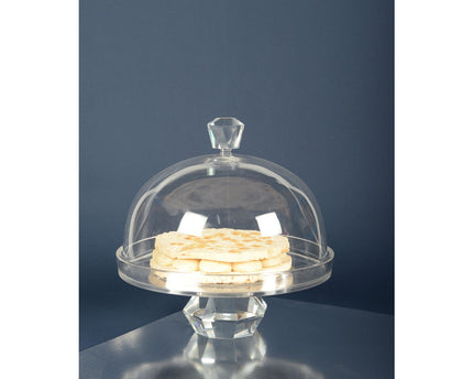 Glazen diamant diamanten cakebel