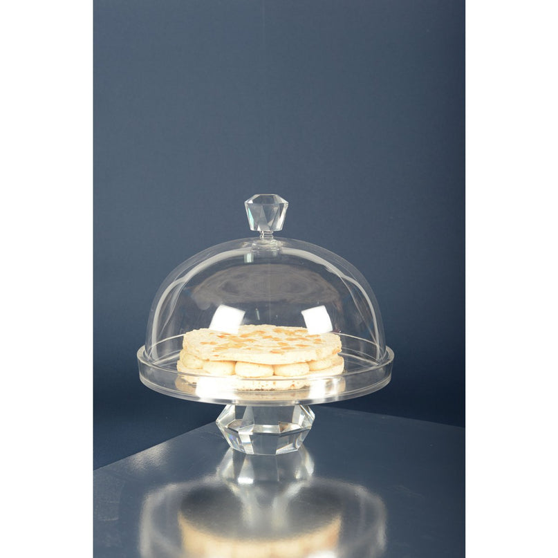 Glazen diamant diamanten cakebel