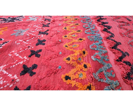 Zuiver wollen Marokkaans Kelim Berber tapijt 177 x 232 cm
