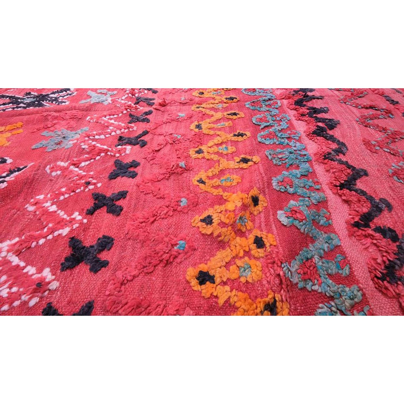 Zuiver wollen Marokkaans Kelim Berber tapijt 177 x 232 cm