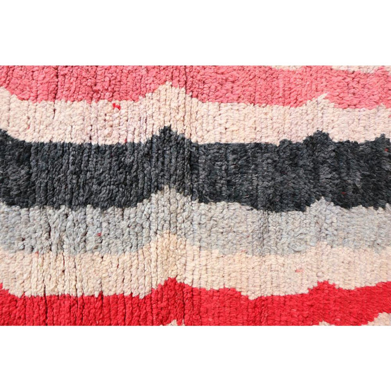 Zuiver wollen Marokkaans Berber halkleed 71 x 353 cm