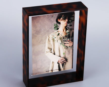 Luipaardacrylframe voor foto 13x18cm