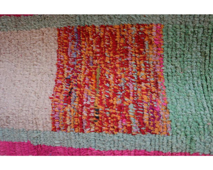 Zuiver wollen Marokkaans Berber halkleed 71 x 351 cm