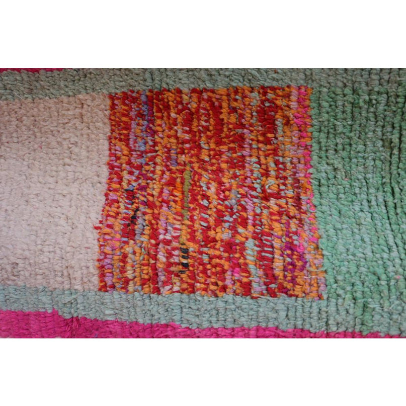 Zuiver wollen Marokkaans Berber halkleed 71 x 351 cm