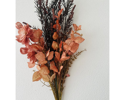kunstbloem  Lengte 78cm  1pcs herfstkleuren
