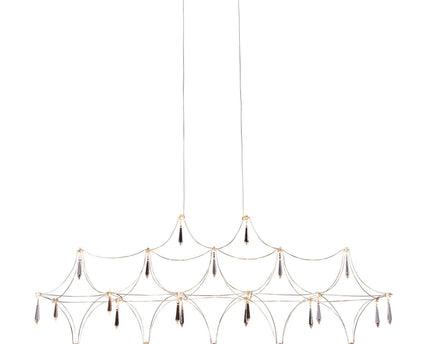 LED hanglamp l: 100cm "Araneus"