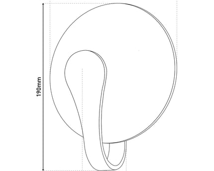 LED-wandlamp "Stan"