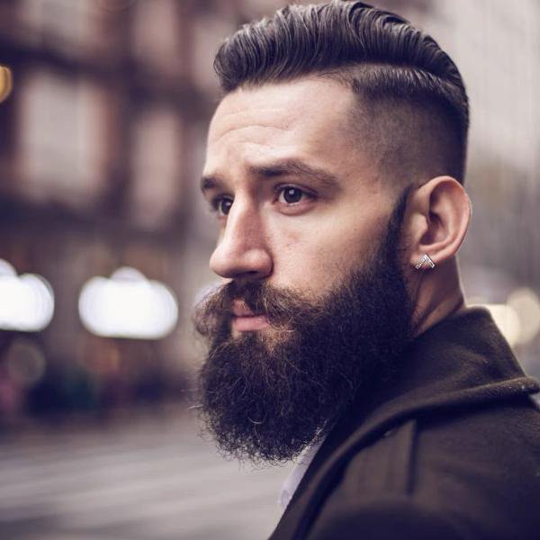 Unieke V-vorm oorbellen-zwart en zilver