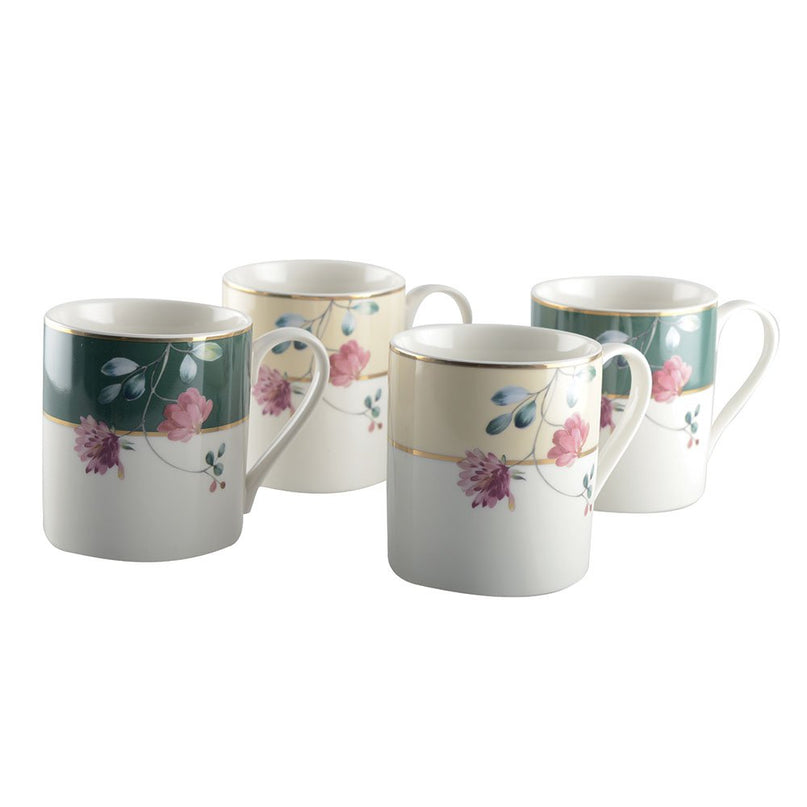 Mokken Floral - Lot de 4
