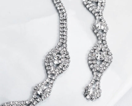 Bridal Back ketting voor de bruiloft