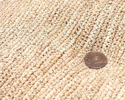 Poef | Zitzak PADAR gemaakt van Raffia