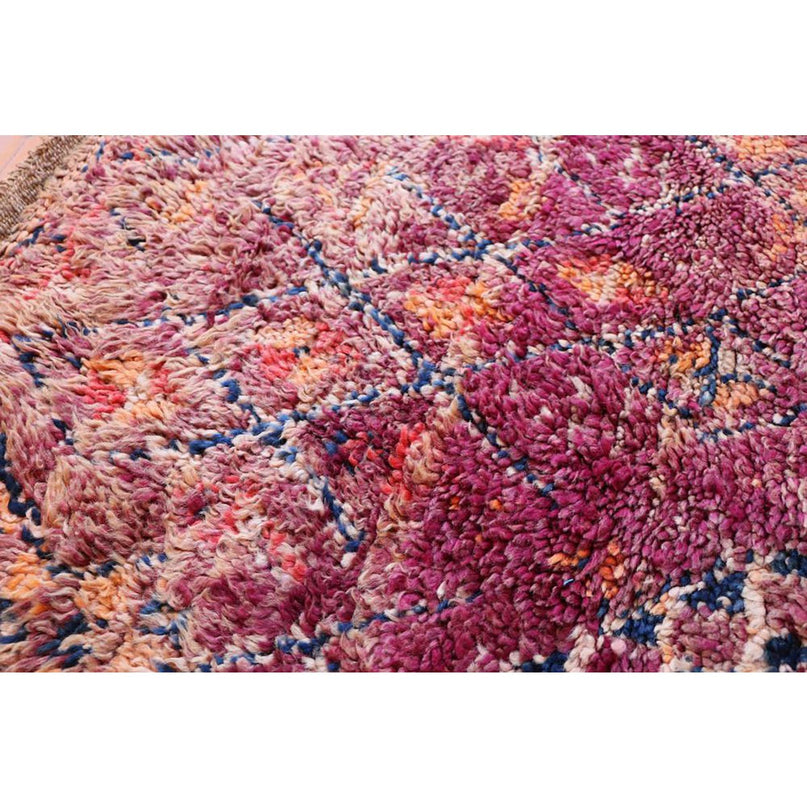 Zuiver wollen Marokkaans Berber-tapijt 186 x 367 cm
