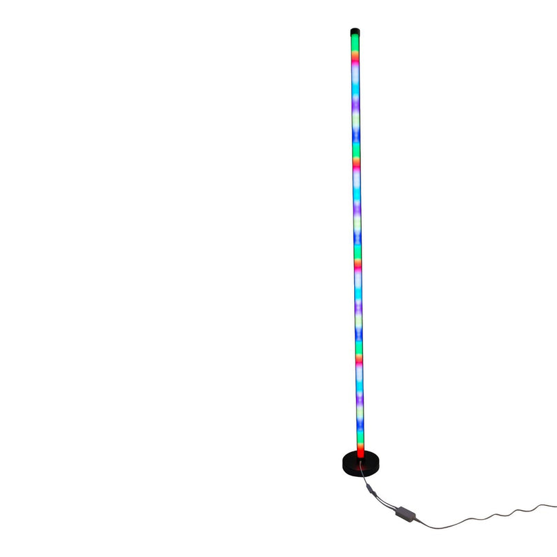 Led-digito Defosthlock "Motion Light" 150 cm hoog, gemaakt van metaal en plastic, kleurrijk, LED-bord, verlichting voor woonkamer, eetkamer of kantoor