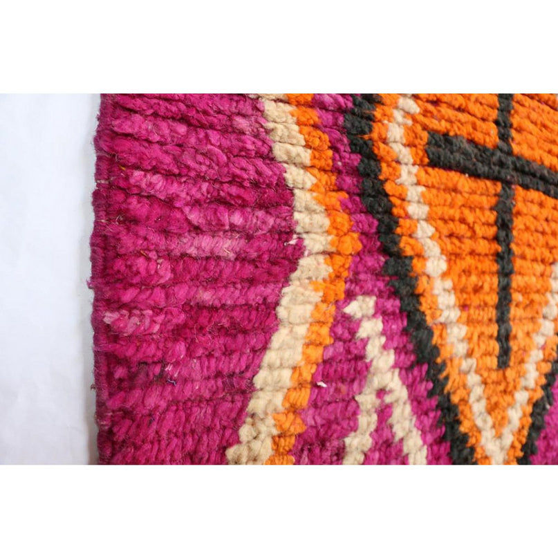 Zuiver wollen Marokkaans Berber halkleed 78 x 507 cm