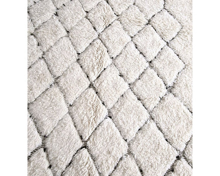 Berber vloerkleed Beni Ouarain zuivere wol 157 x 265 cm