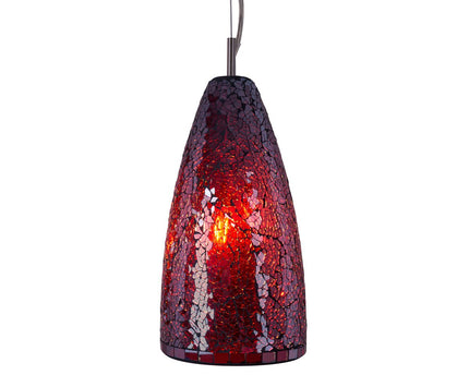 Glazen hanglamp 2 FLG. "Individu"