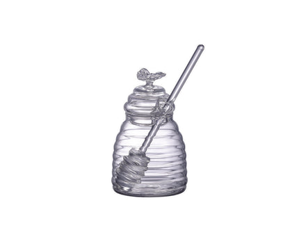 Mini honingpot met lepel 110 ml
