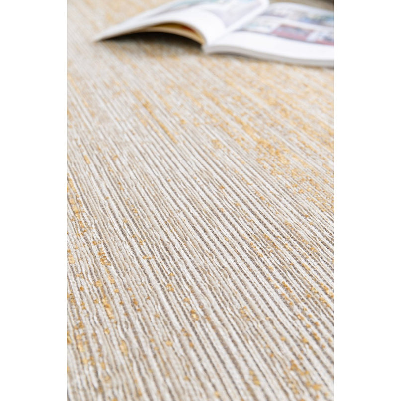 Ontwerptapijt geweven in jute en draden wazig rups