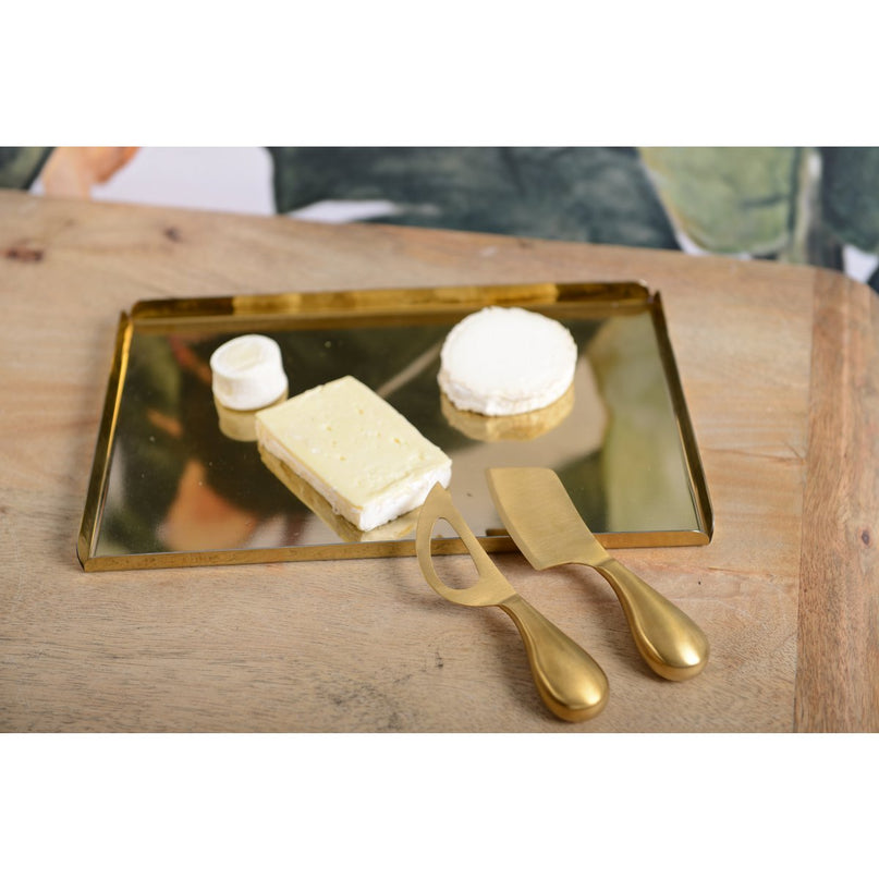 Gouden kaasmessen - set van 2