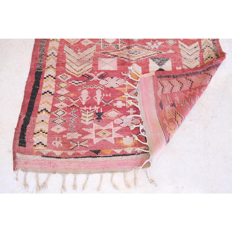 Marokkaans Berber-tapijt van vintage wol 183 x 286 cm