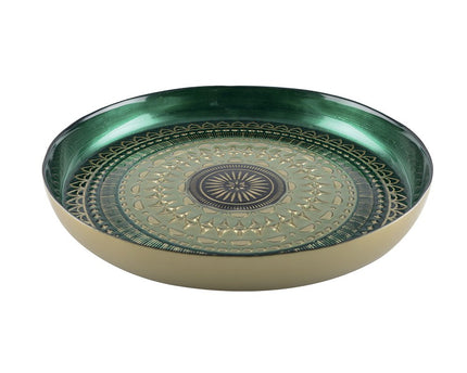 Groene en zwarte lade 34,5 cm - Coachella