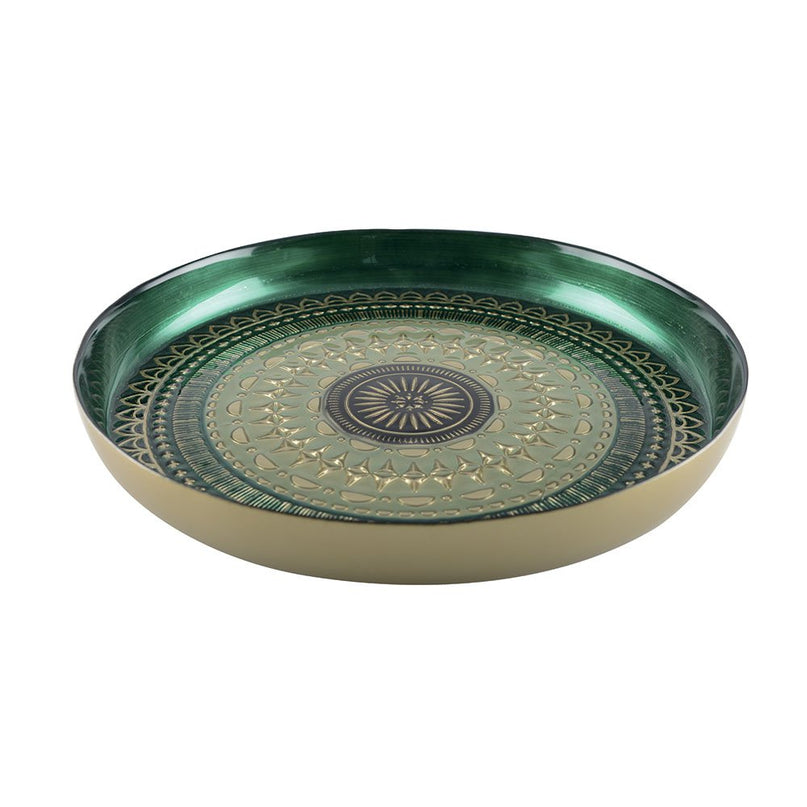 Groene en zwarte lade 34,5 cm - Coachella
