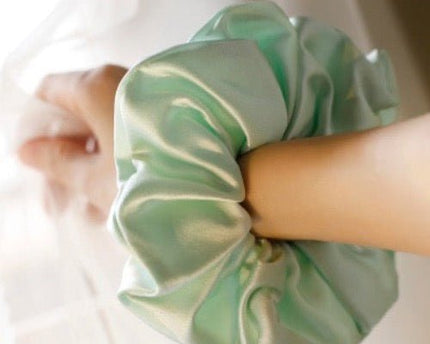 100% Zijden Scrunchie Set - 19 momme - Een set van 3