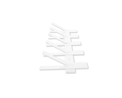 Gorillz Incision - Kapstok - Wandkapstok - 10 Kapstok haken - Metaal - Wit
