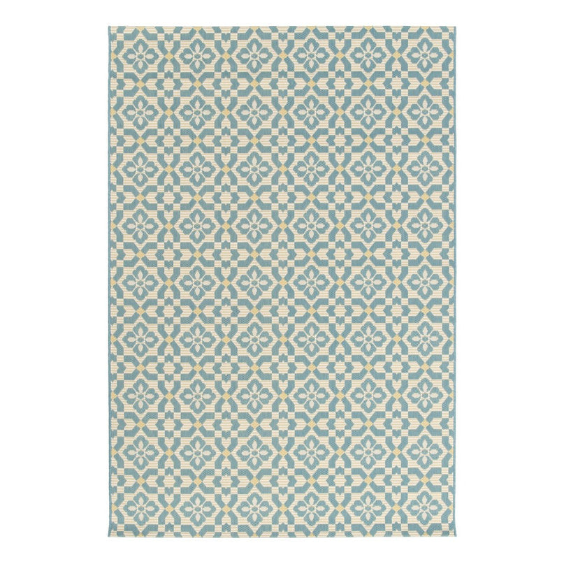 Tapis graphique intérieur exterieur AZULEJOS