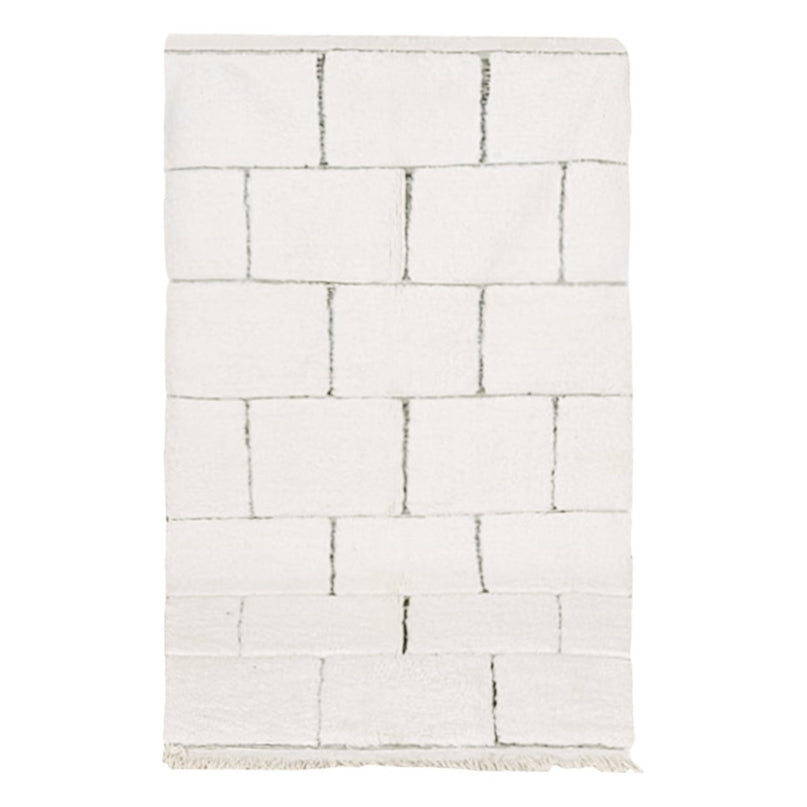 Berber vloerkleed Beni Ouarain zuivere wol 153 x 263 cm