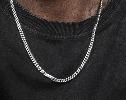 Tijdloze Cubaanse ketting - 5 mm breed