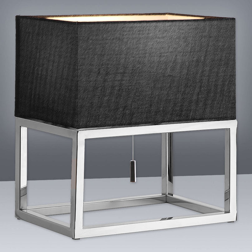 Tafellamp met stoffen kap "Alfa"