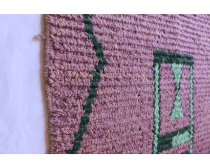 Kleurrijk Berber Boujaad halkleed 80 x 583 cm