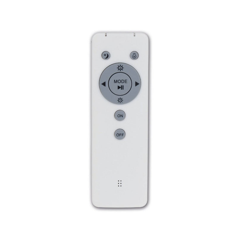 Smart Home LED -plafondlamp "Austin" met kristaleffect, veel functies, gemaakt van metaal en plastic, wit, met geïntegreerde LED's, verlichting voor woonkamers of kantoor